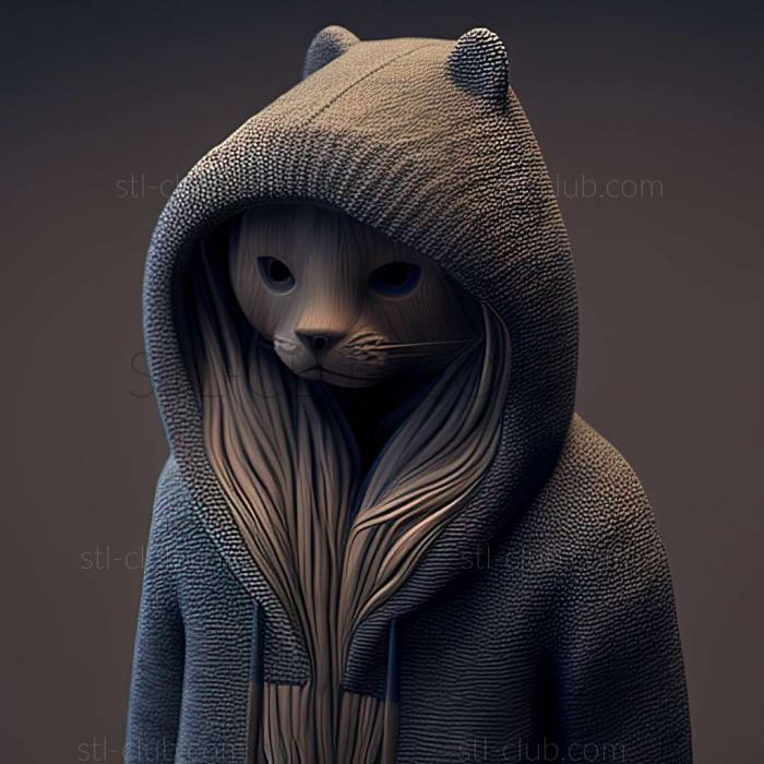 3D model Cashmere cat (STL)